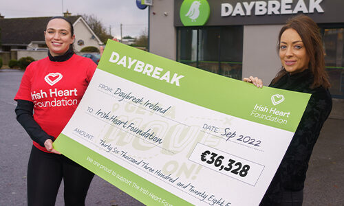 Daybreak Raises €36,328 for the Irish Heart Foundation with “Get a Move On!” challenge