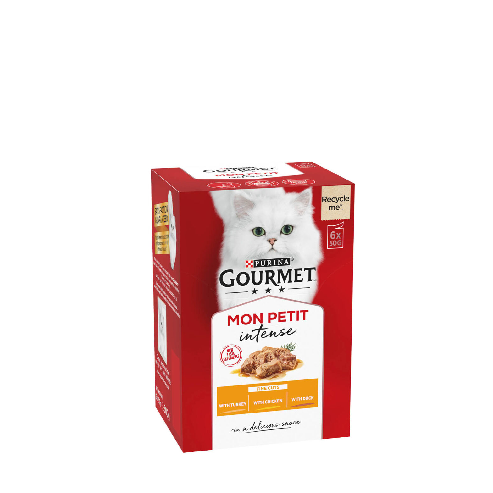 Purina Gourmet Fine Cuts Cat Food Pouch Poultry