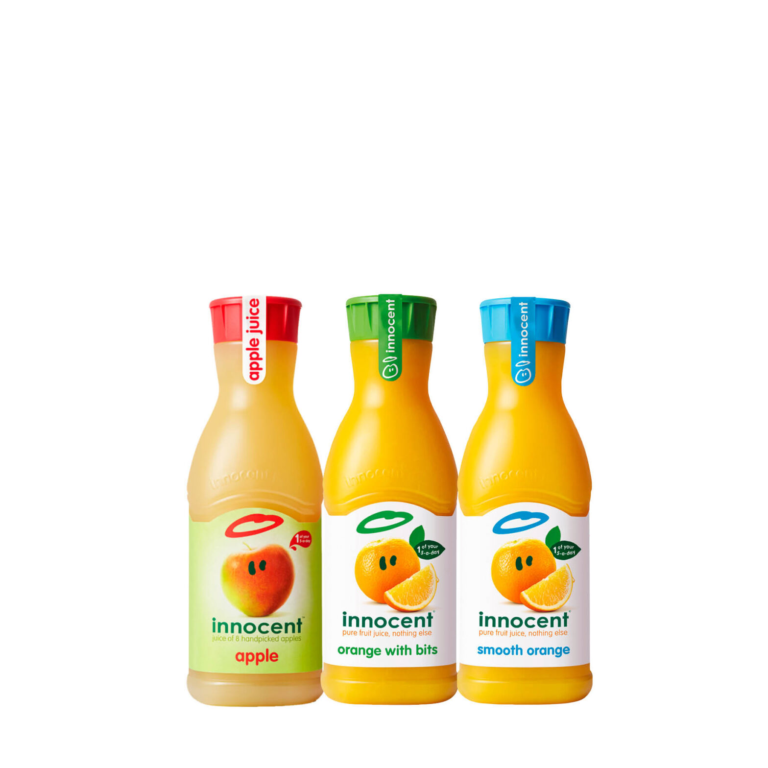 Innocent Apple / Orange Juice With Bits / Orange Juice Smooth