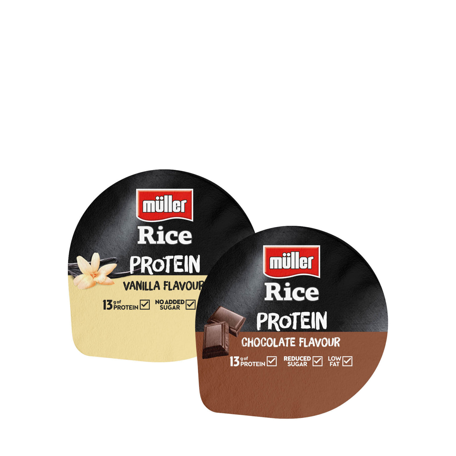 Muller Rice Protein Vanilla / Protein Chocolate