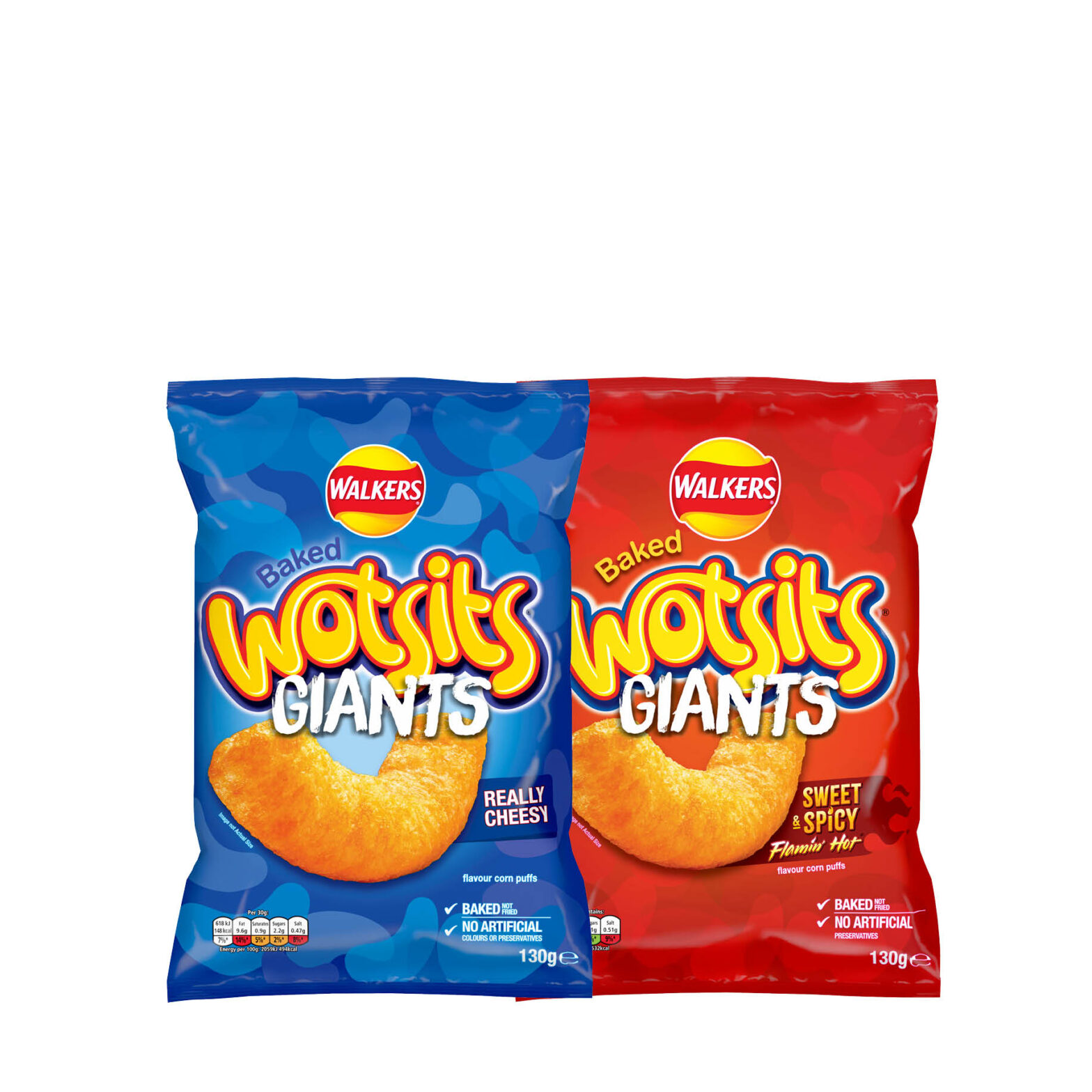 Wotsits Giants Flamin’ Hot / Wotsits Giants Really Cheesy