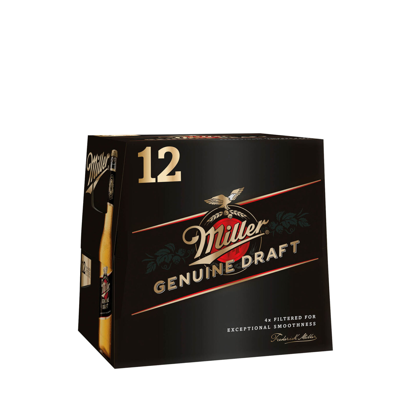 Miller Genuine Draft Beer Bottle 12 Pack