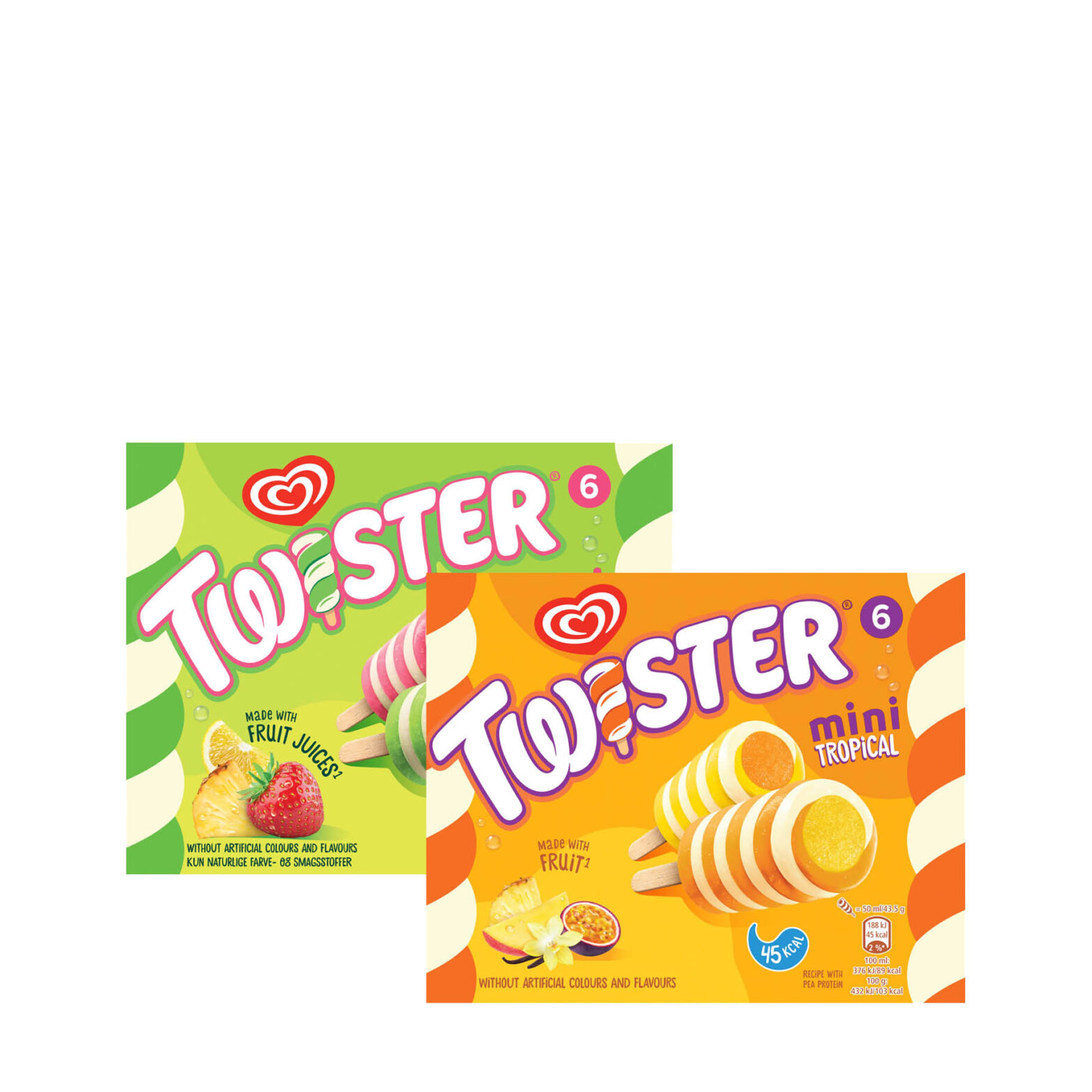 Twister Mini 6 Pack / Twister Mini Tropical 6 Pack