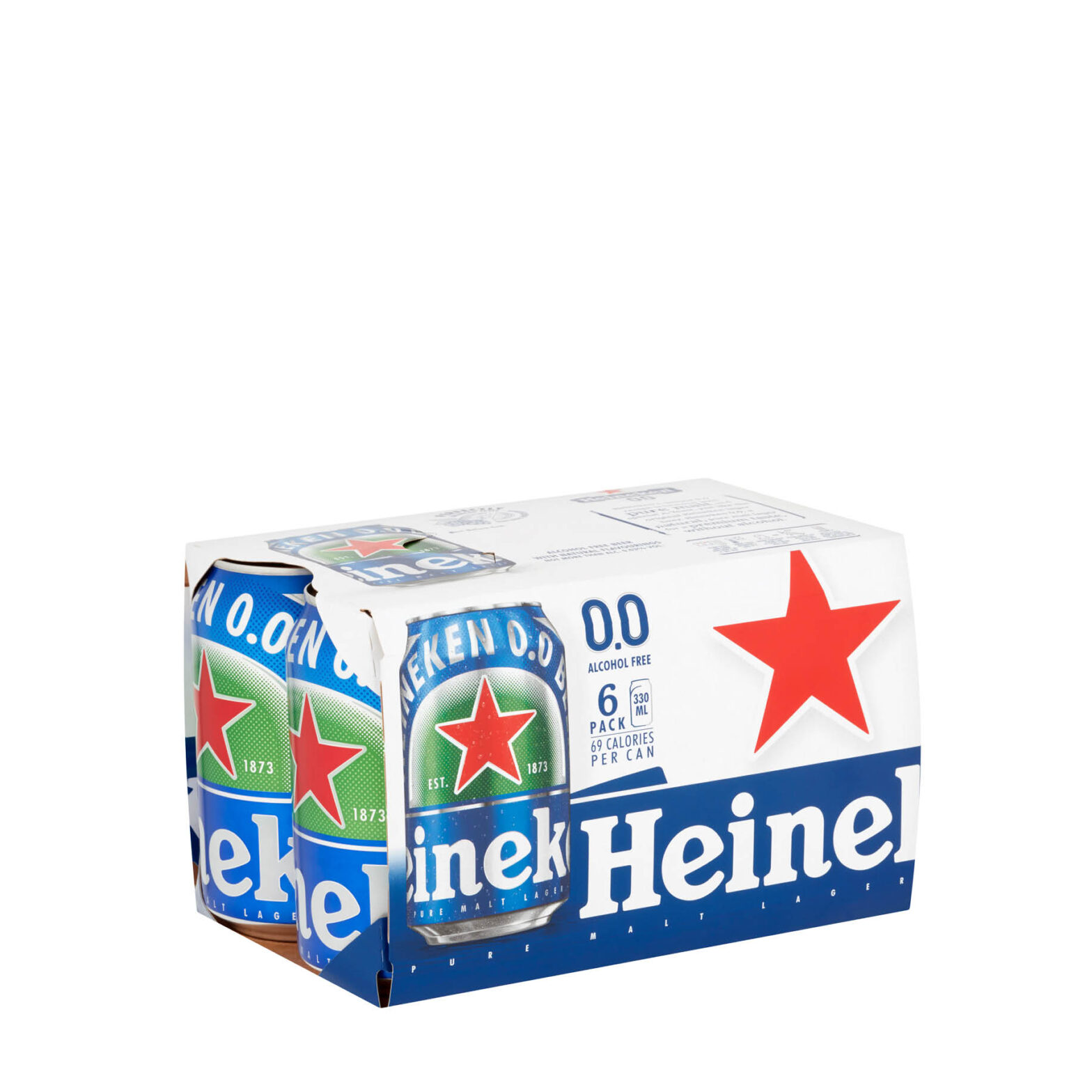 Heineken 0.0% Can 6 Pack
