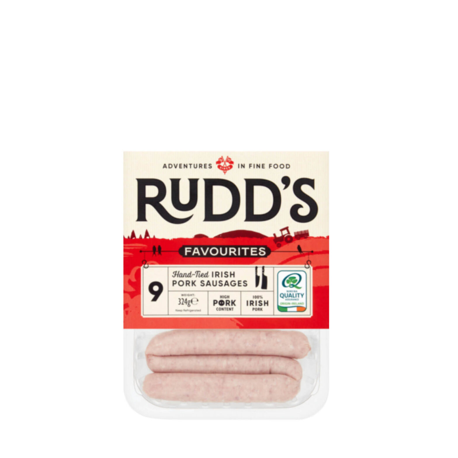 Rudd’s Traditional Irish Butcher Style Sausages