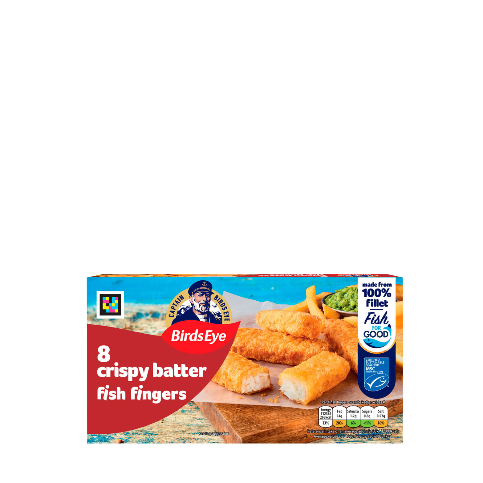 Birds Eye 8 Crispy Fish Fingers