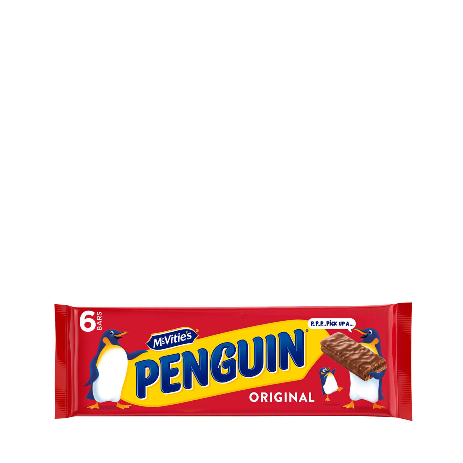 McVitie’s Penguin Chocolate Biscuit Bars
6 Pack