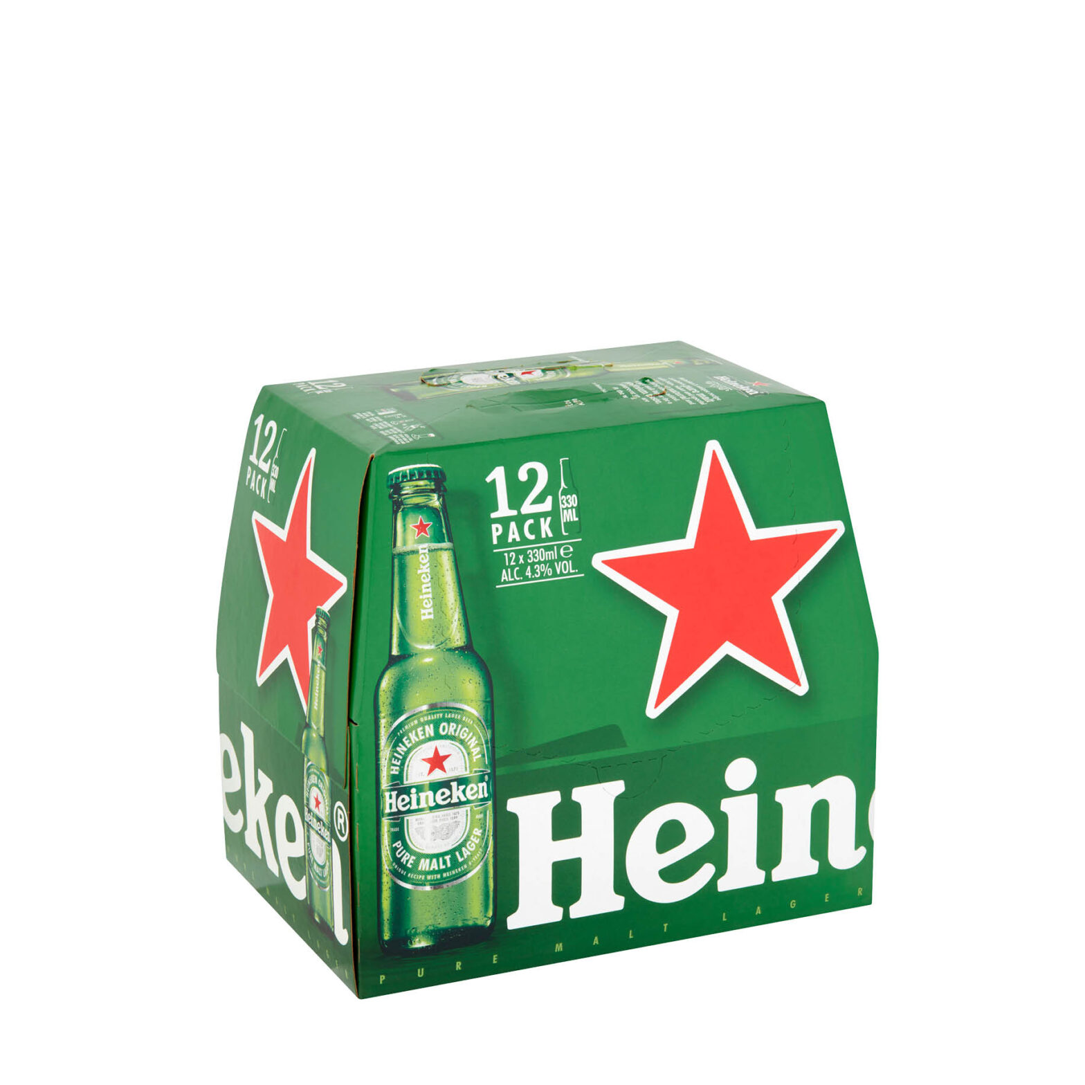 Heineken Lager Bottle 12 Pack