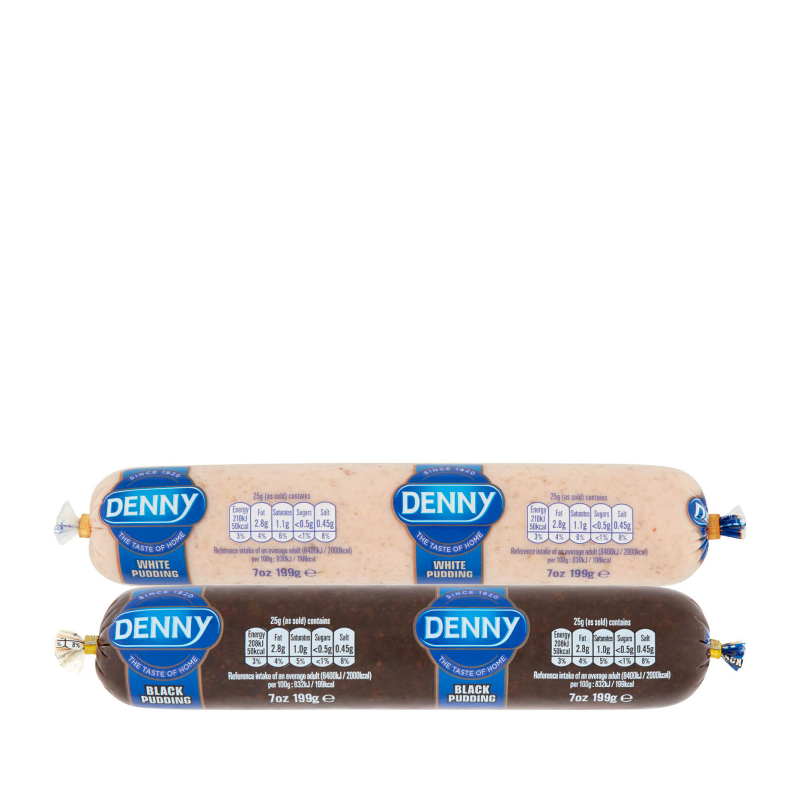 Denny White Pudding Chubb/
Denny Black Pudding Chubb