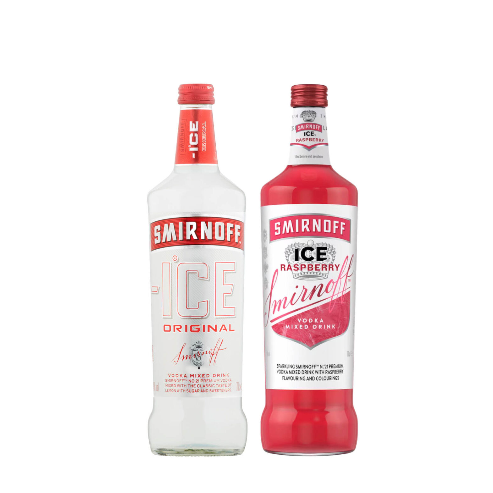 Smirnoff Ice/ Raspberry Bottle