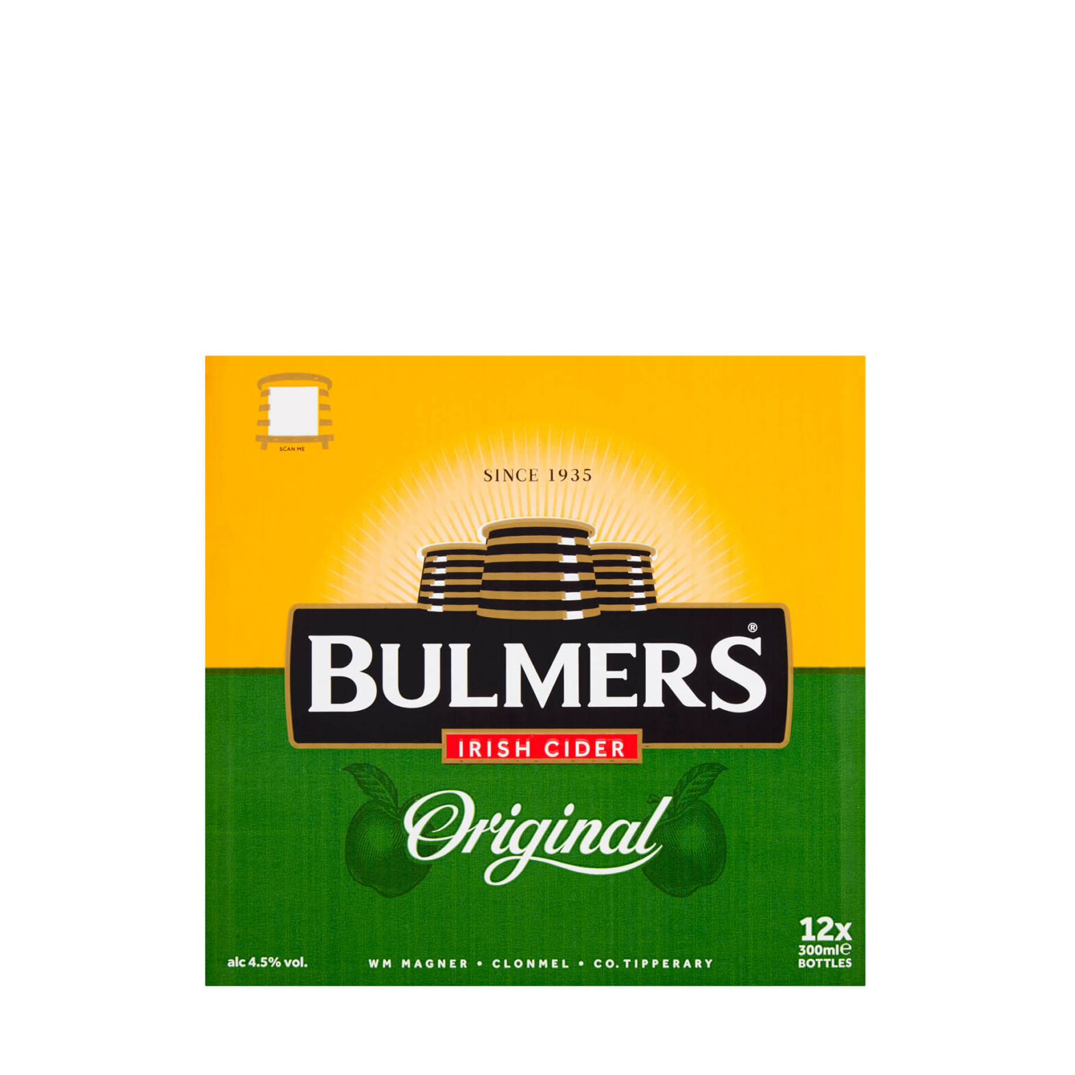 Bulmers Original Cider Bottle 12 Pack