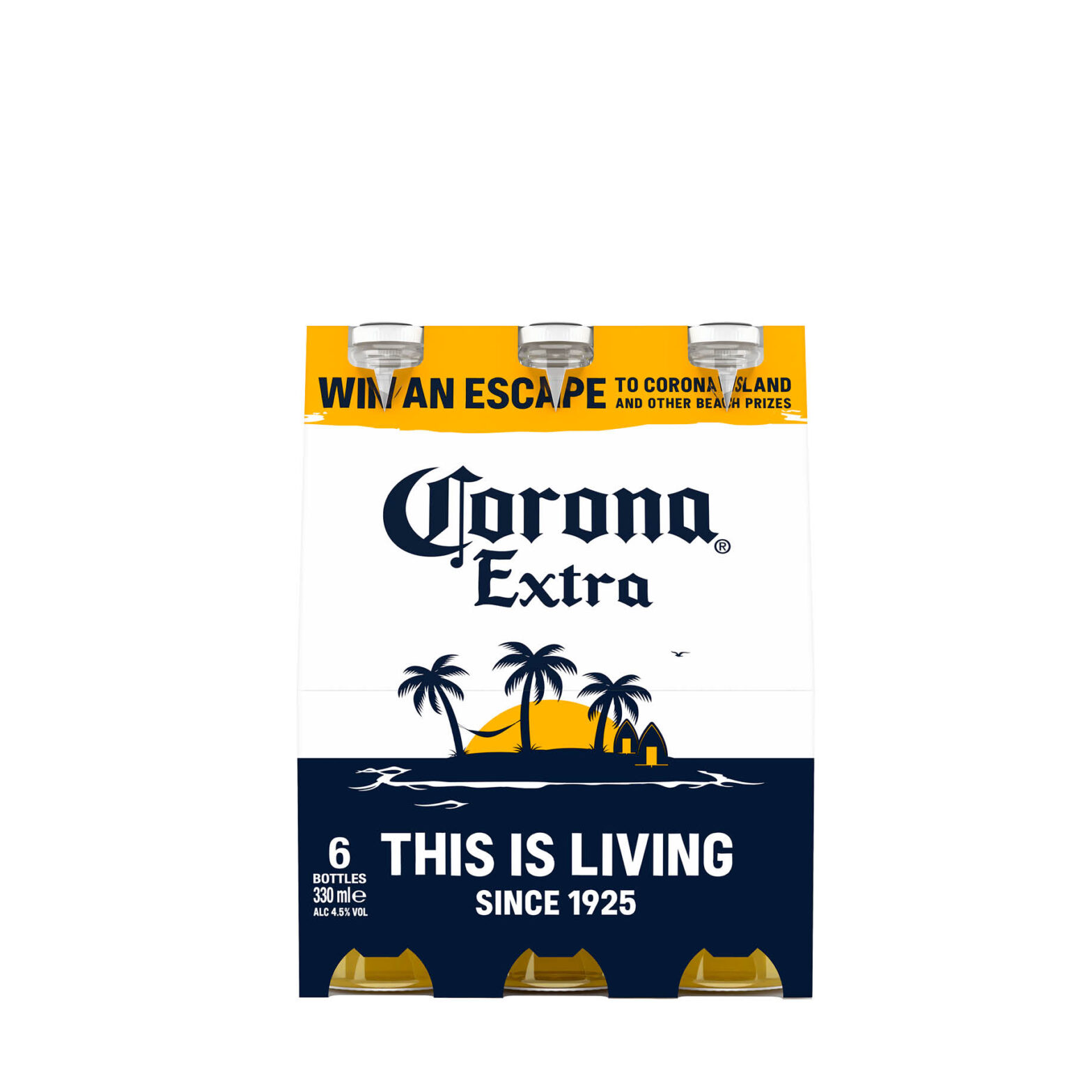 Corona Extra Beer Bottle 6 Pack