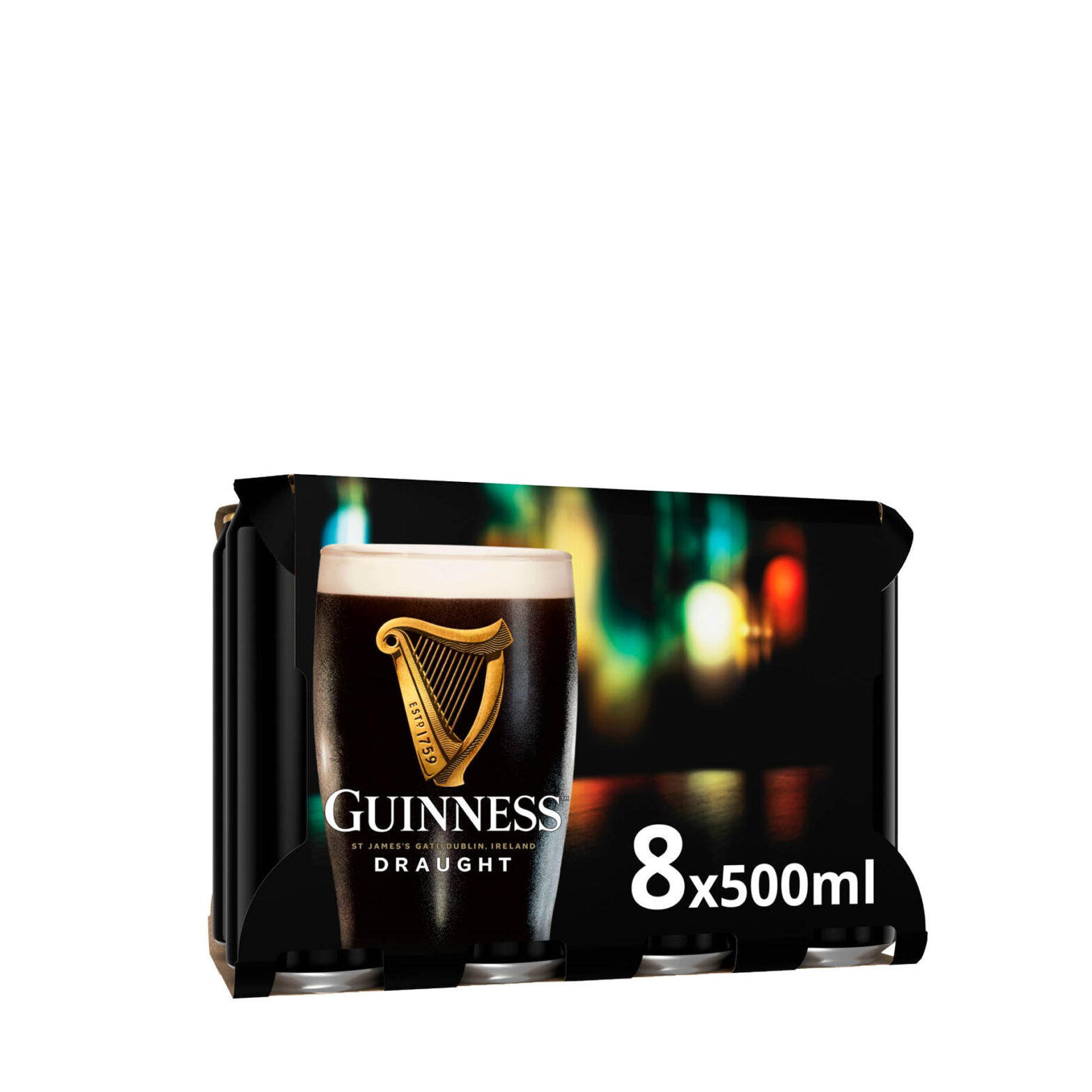 Guinness Draught Stout Can 8 Pack