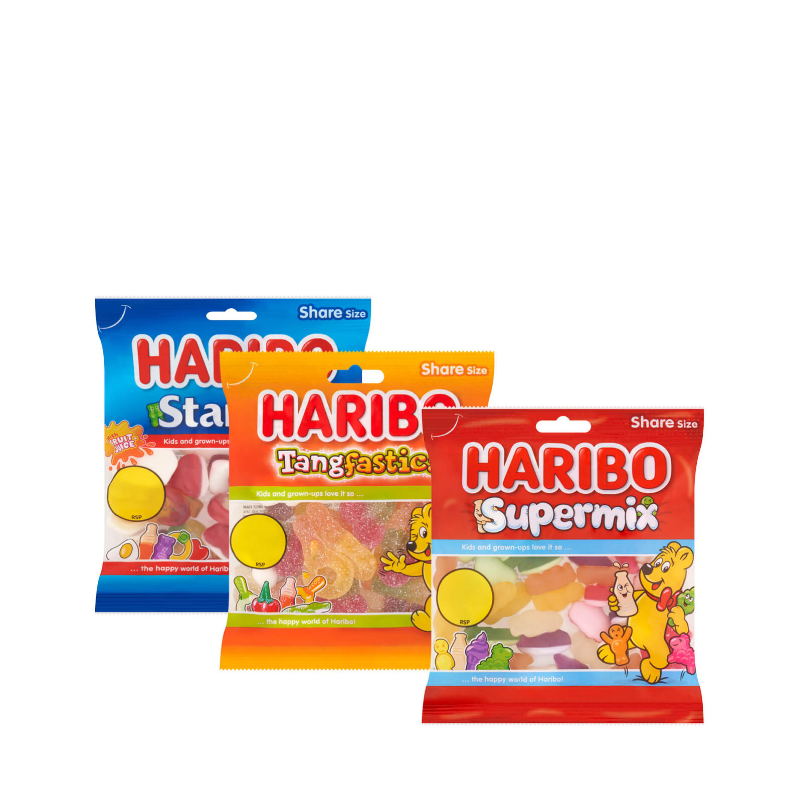 Haribo Starmix / Tangfastics / Supermix Pouch