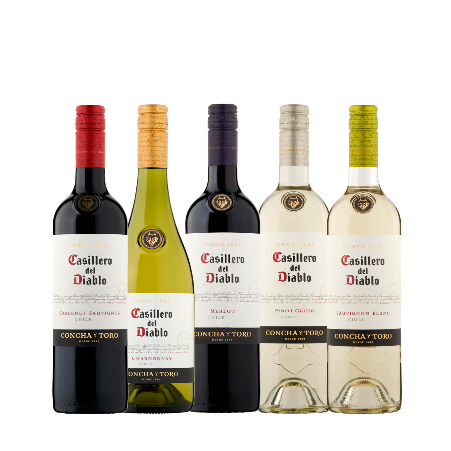 Casillero Del Diablo Cabernet Sauvignon/ Chardonnay/Merlot/Pinot Grigio/Sauvignon Blanc