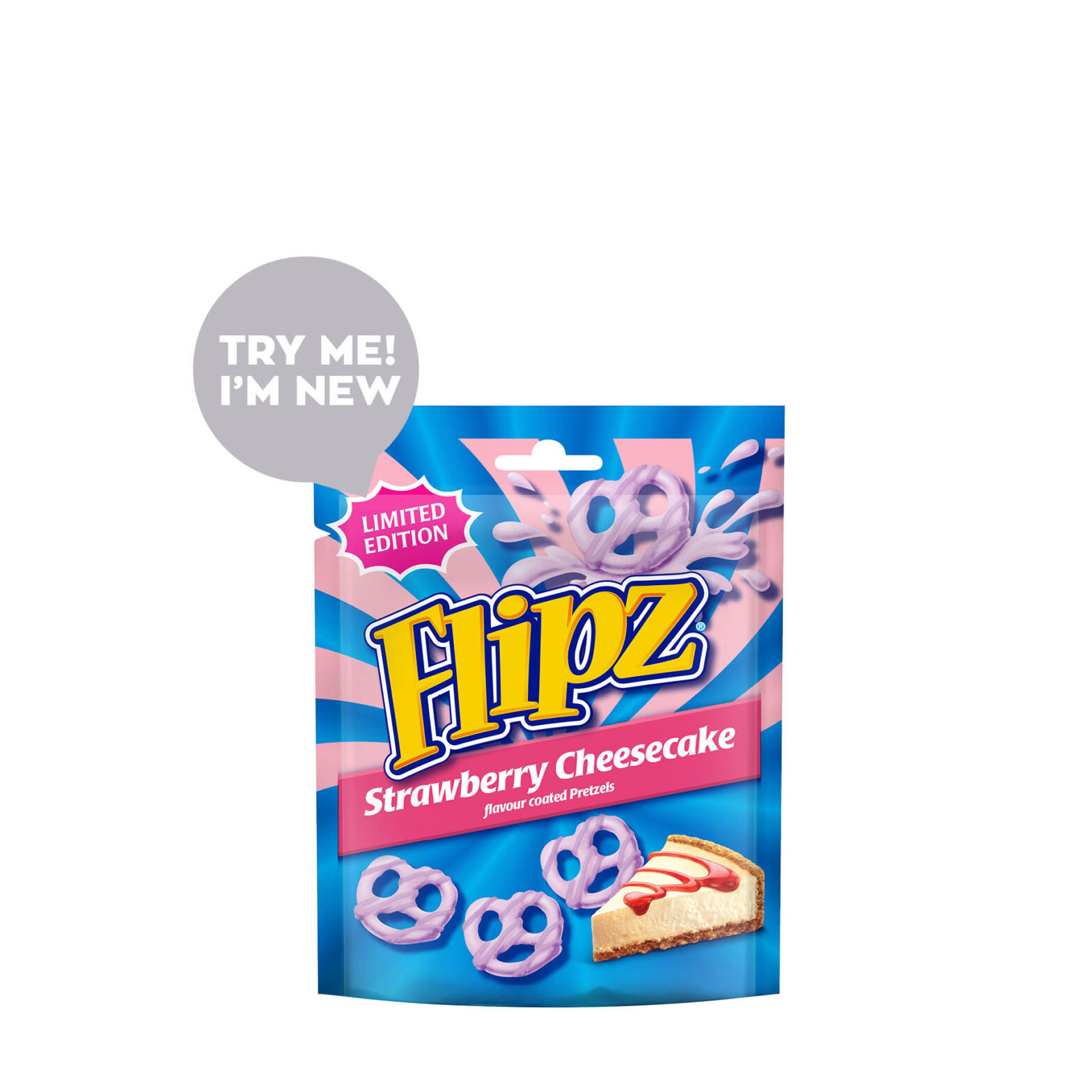 Flipz Strawberry Cheesecake