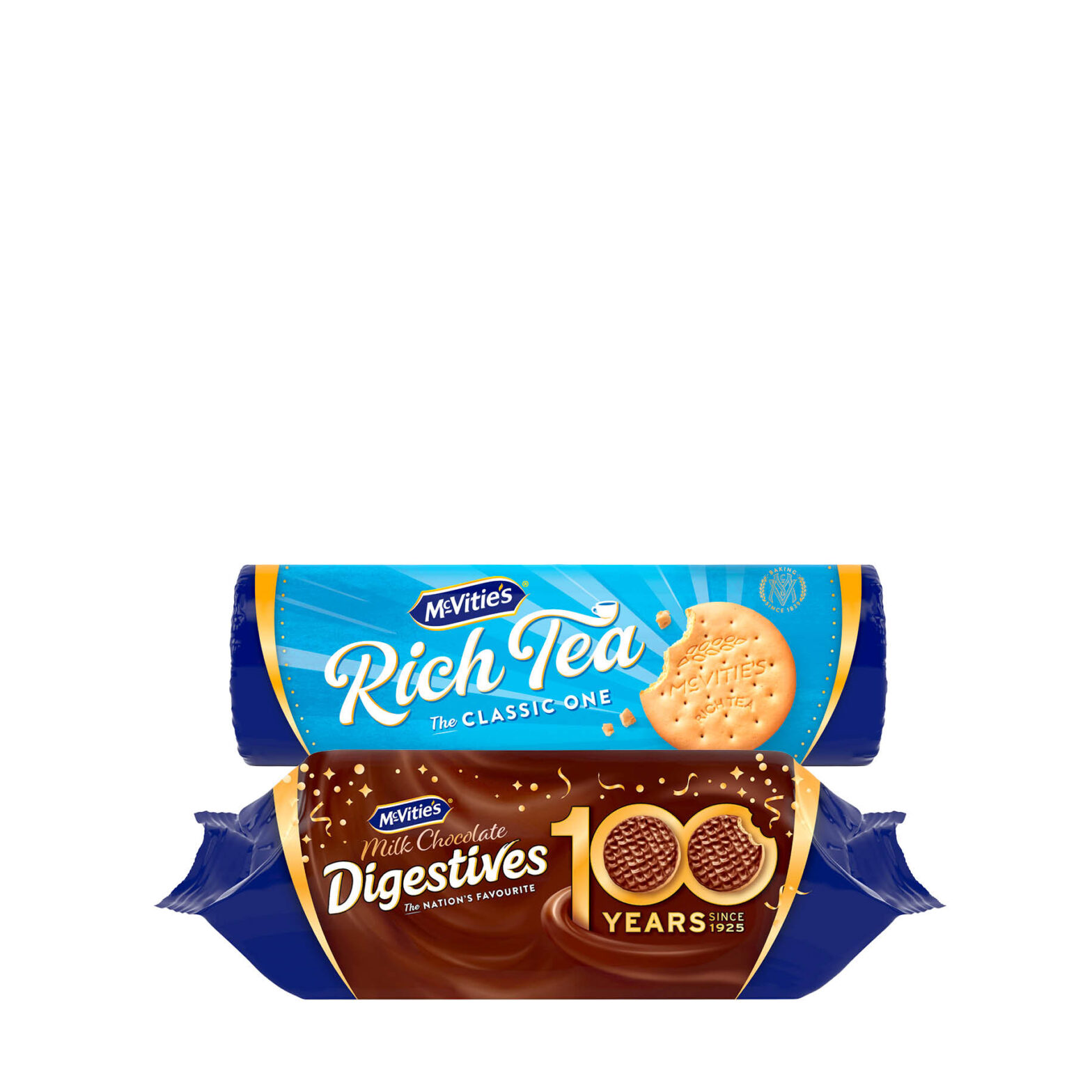 McVitie’s Rich Tea Biscuit / Milk Chocolate Digestives