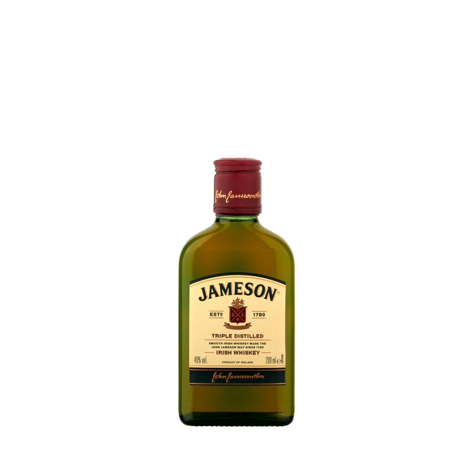 Jameson Irish Whiskey Bottle