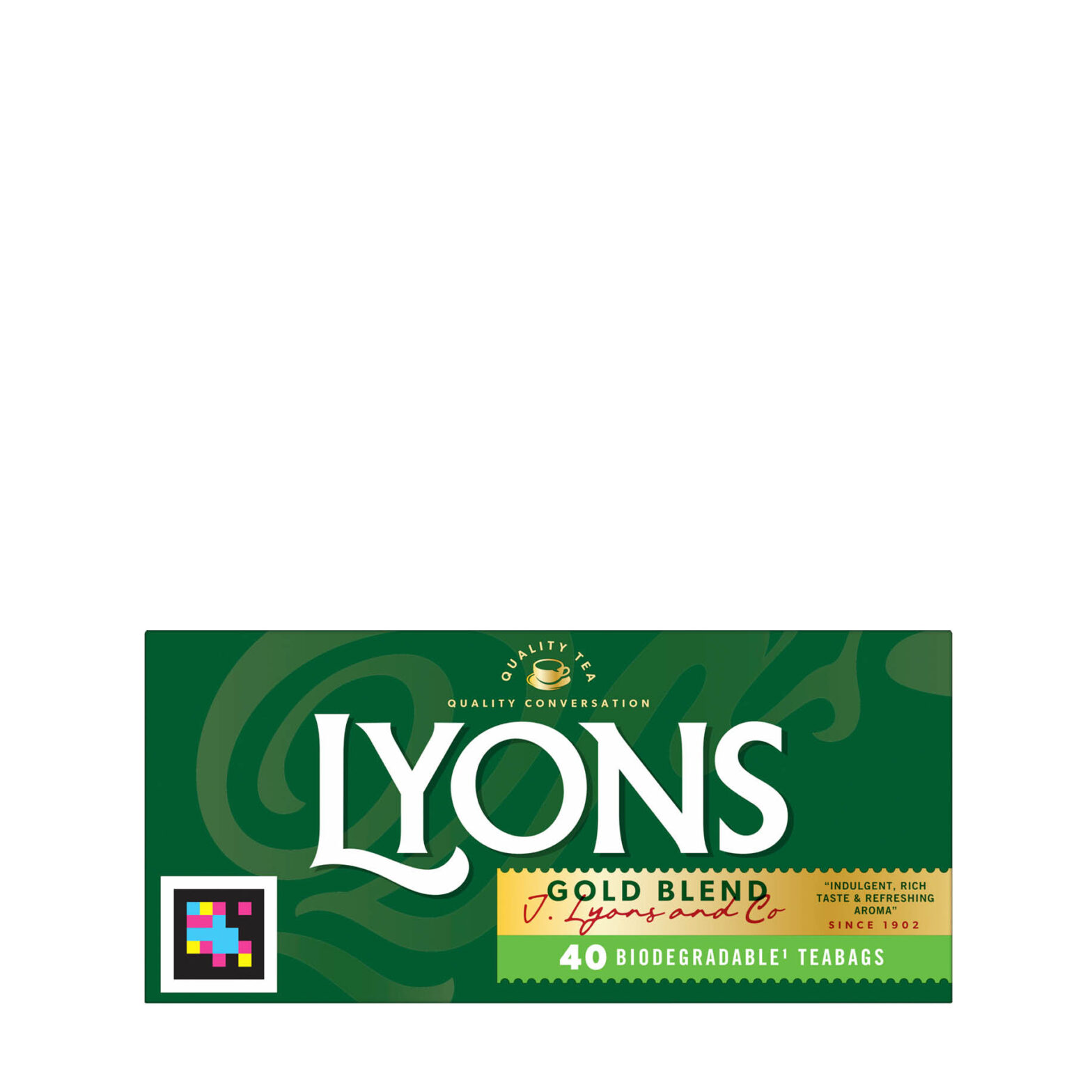 Lyons Gold Blend Tea Bags 40 Pack