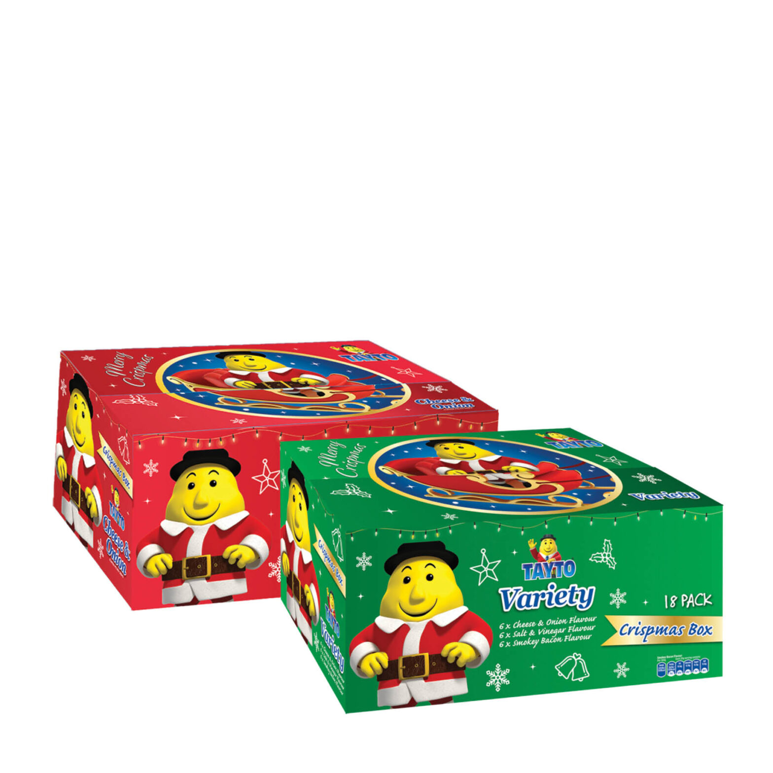 Tayto Cheese & Onion/Variety Christmas Box