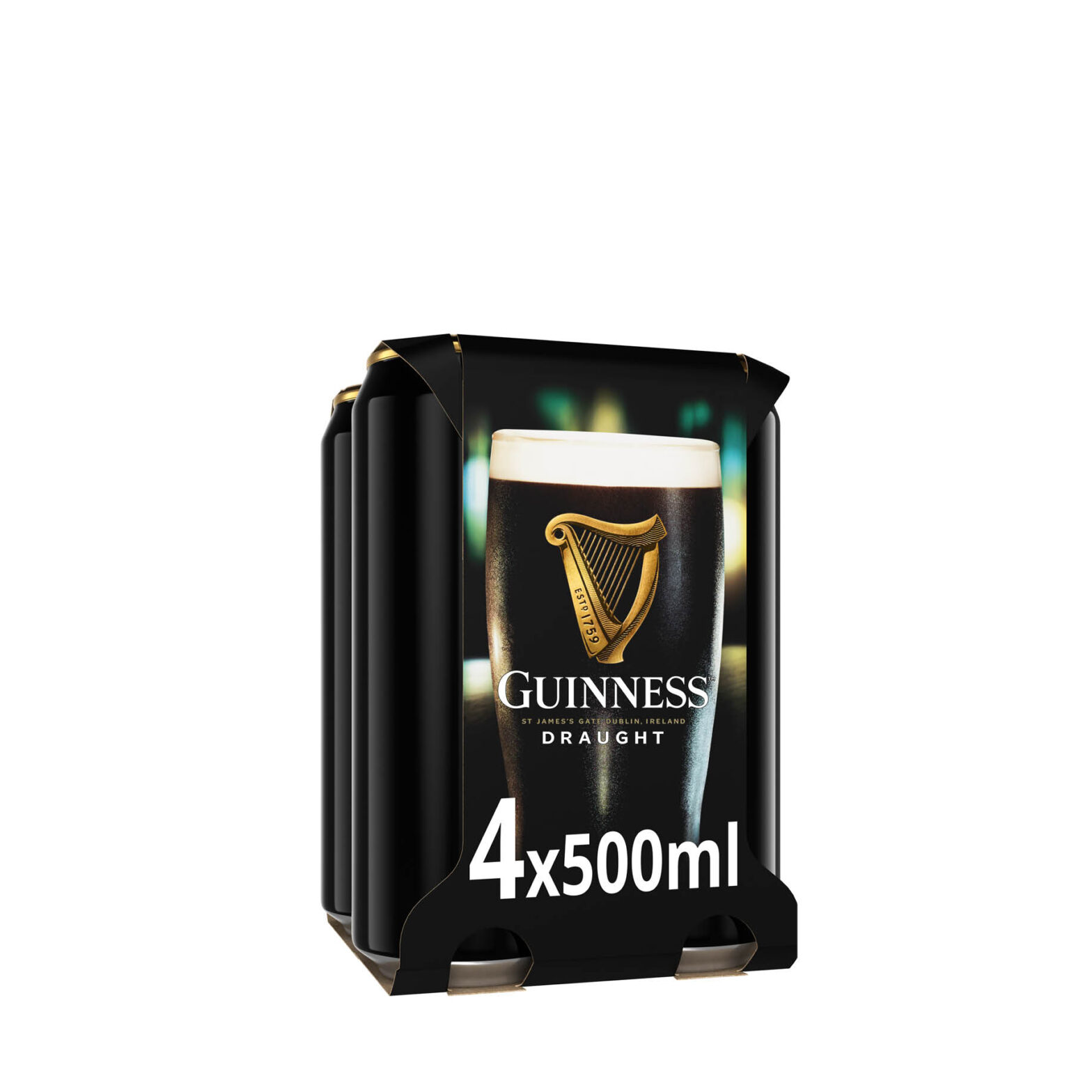 Guinness Draught Stout Can 4 Pack