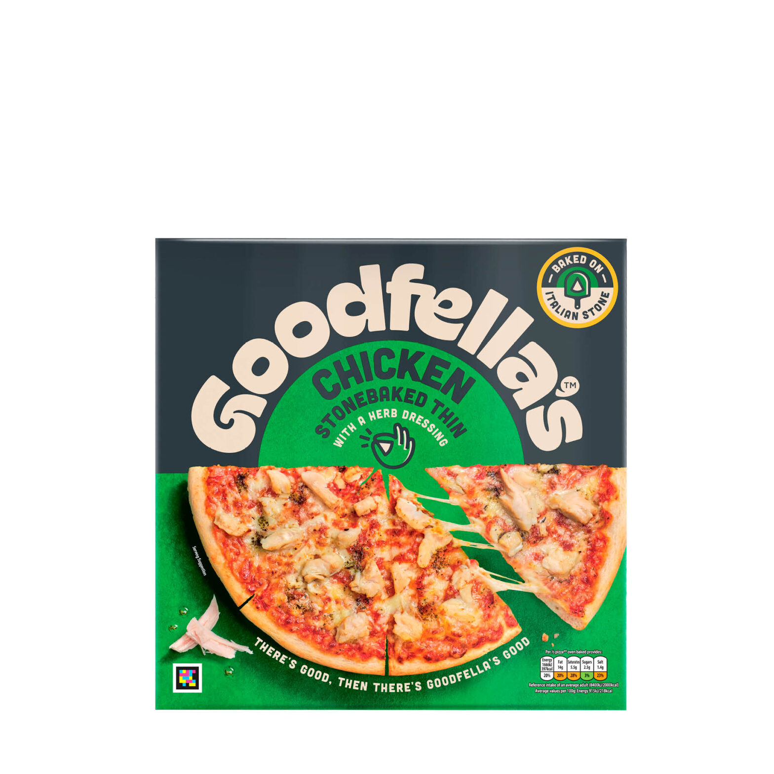Goodfella’s Stone Baked Thin Chicken & Herb Pizza
